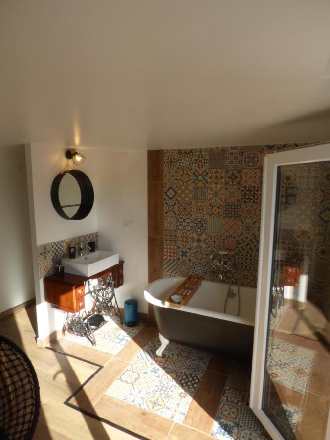 Arche de Lanoë jacuzzi et table d'hôte Labastide-Saint-Pierre Buitenkant foto